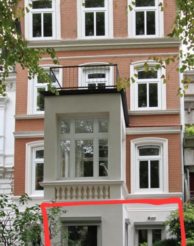 Schoene Wohnung Im Herzen Von Hamburg Exterior foto